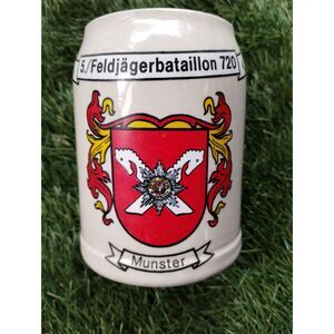 German Stein Ceramic Beer Mug Large 20 oz Coffee Mug Stoneware